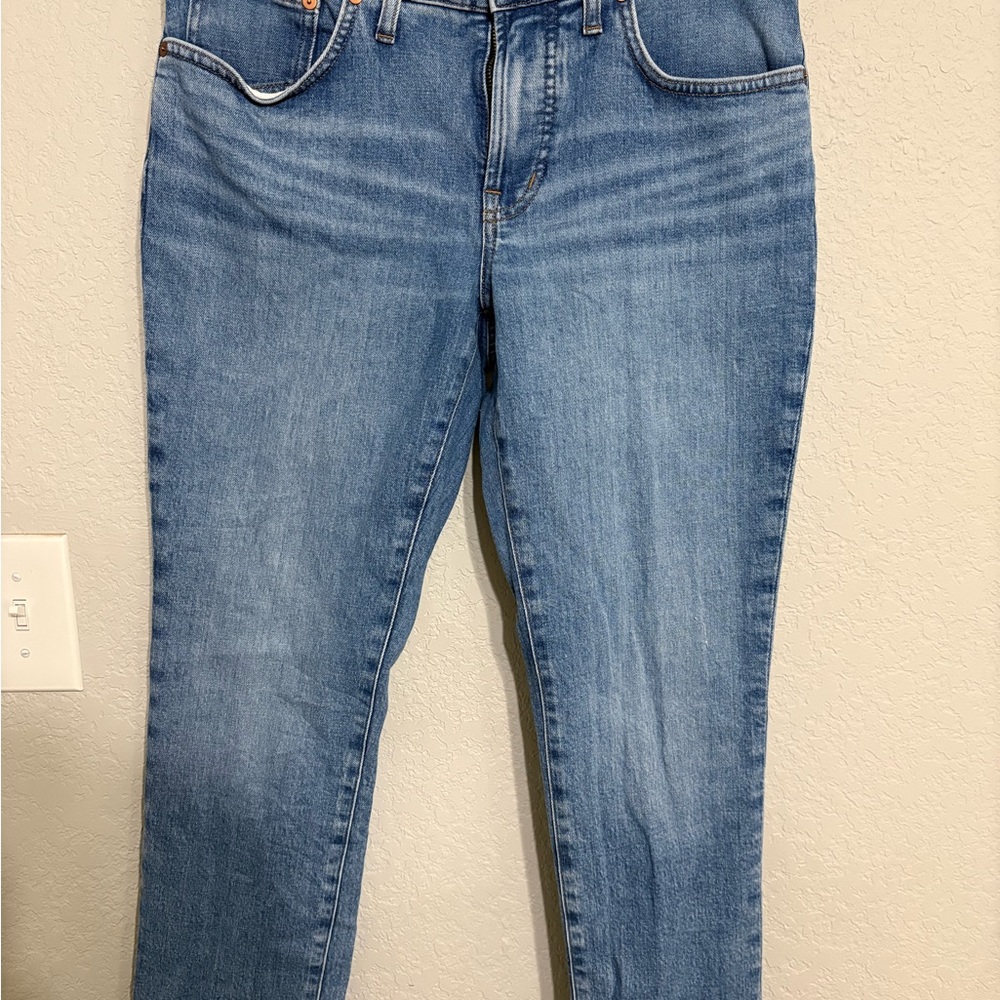 Madewell Light Blue Straight Leg Jeans